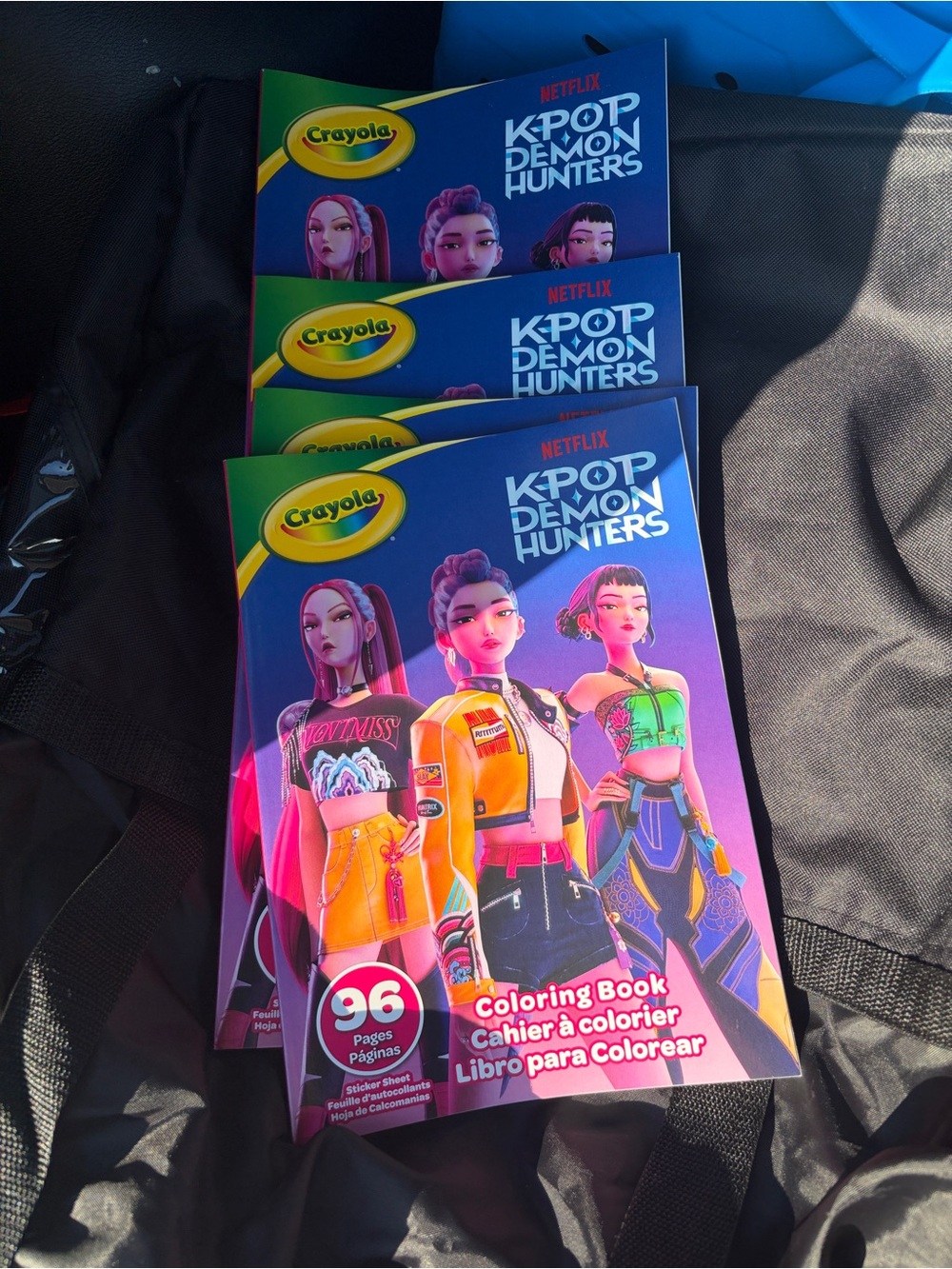 Crayola K-Pop Demon Hunters Coloring Book